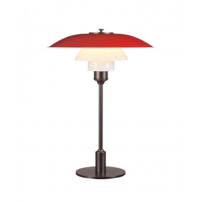 Louis Poulsen - PH 3½-2½ Bordslampa Röd