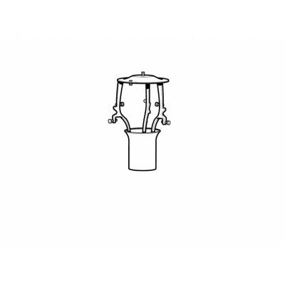 Louis Poulsen - Sockel Rör w/Leg Mässing PH 3/2