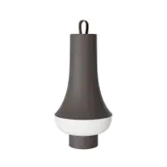 Louis Poulsen - Tomoshi bärbar bordslampa, mörkbrun –