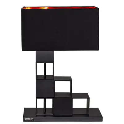 Love Is All Bordslampa, Matt svart 55cm