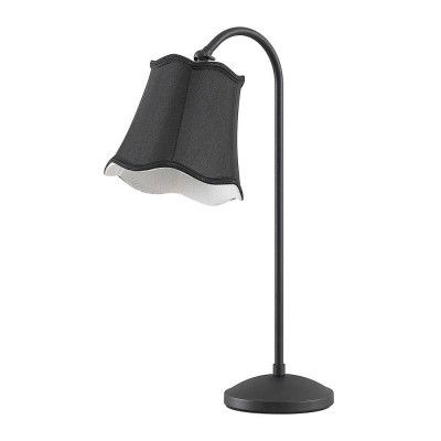 Lucande - Binta Bordslampa Silver Black Lucande