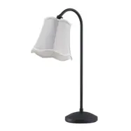 Lucande - Binta Bordslampa Silver Grey