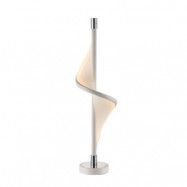 Lucande - Edano LED Bordslampa White/Chrome
