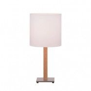 Lucande - Elif Bordslampa White/Light Oak