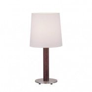 Lucande - Elif Cylinder Bordslampa White/Dark Oak