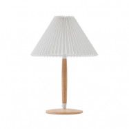Lucande - Ellorin Bordslampa Vit/Trä