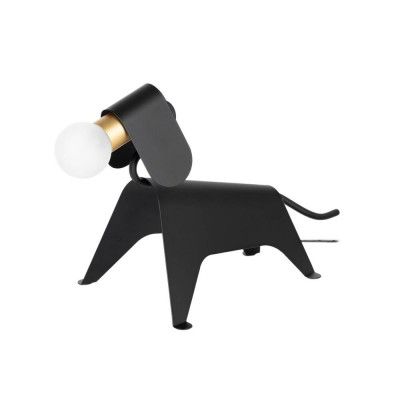 Lucande - Idalina Bordslampa Dog Black