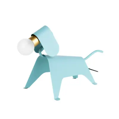 Lucande - Idalina Bordslampa Dog Blue