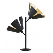 Lucande - Jemmily 2 Bordslampa Black/Gold