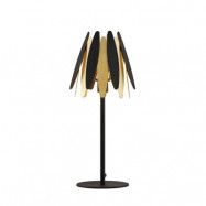 Lucande - Lounit Bordslampa Black/Gold