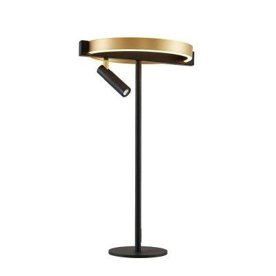 Lucande - Matwei LED Ring Bordslampa Brass Lucande