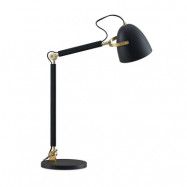 Lucande - Nordin Bordslampa Black/Gold