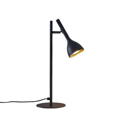 Lucande - Nordwin Bordslampa Black/Gold Lucande
