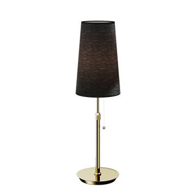 Lucande - Pordis Bordslampa Brass/Black