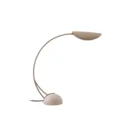 Lucande - Rivera bordslampa 51 cm sten G9 beige