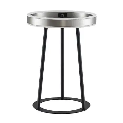 Lucande - Seppe LED Bordslampa Nickel