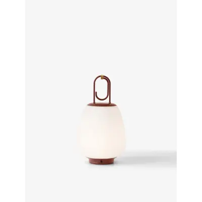 Lucca bärbar bordslampa, Maroon