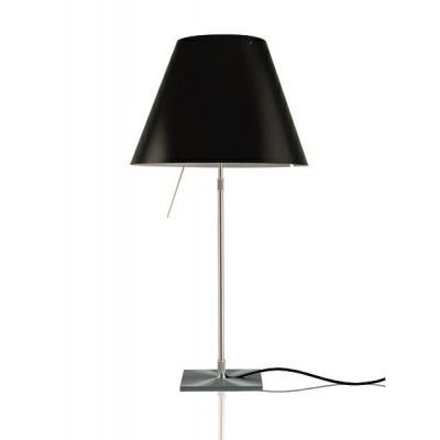 Luceplan - Costanza Bordslampa Alu/Liquorice Black