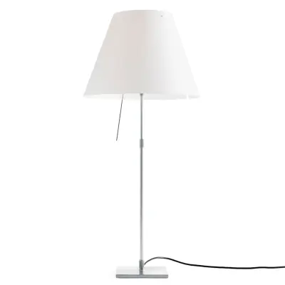 Luceplan - Costanza Bordslampa m/Dimmer Alu/ White