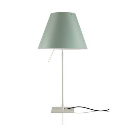 Luceplan - Costanza Bordslampa m/Dimmer Alu/Comfort Green