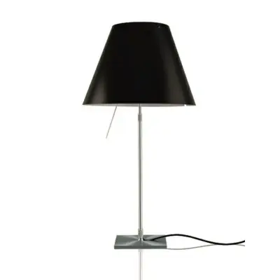 Luceplan - Costanza Bordslampa m/Dimmer Alu/Liquorice Black