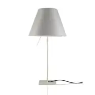 Luceplan - Costanza Bordslampa m/Dimmer Alu/Mistic White