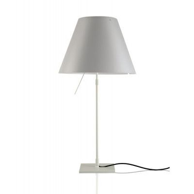 Luceplan - Costanza Bordslampa m/Dimmer Alu/Mistic White