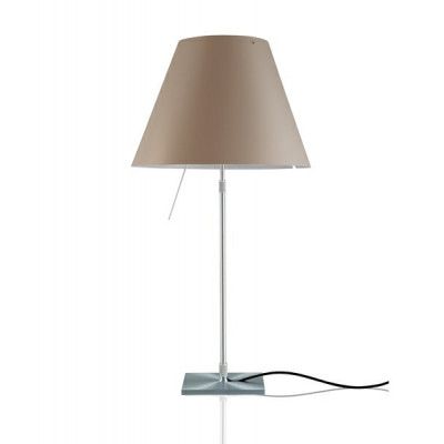 Luceplan - Costanza Bordslampa m/Dimmer Alu/Shaded Stone