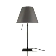 Luceplan - Costanza bordslampa, grå/svart, dimbar