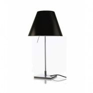 Luceplan - Costanzina Bordslampa Liquorice Black