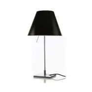 Luceplan - Costanzina Bordslampa Liquorice Black