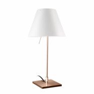 Luceplan - Costanzina Bordslampa Mässing/Vit