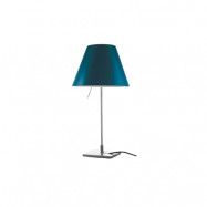 Luceplan - Costanzina Bordslampa Petroleum Blue