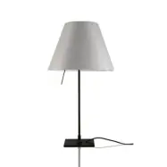 Luceplan - Costanzina Bordslampa Svart/Mistic White