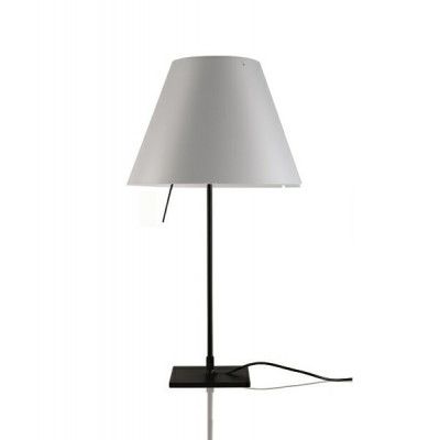 Luceplan - Costanzina Bordslampa Svart/Mistic White