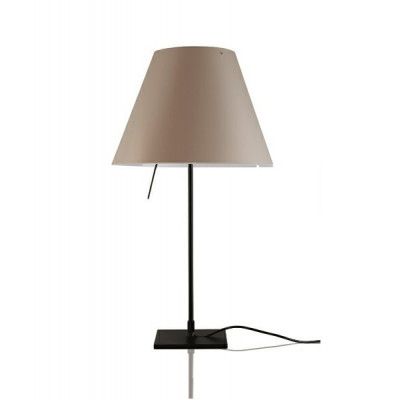 Luceplan - Costanzina Bordslampa Svart/Shaded Stone