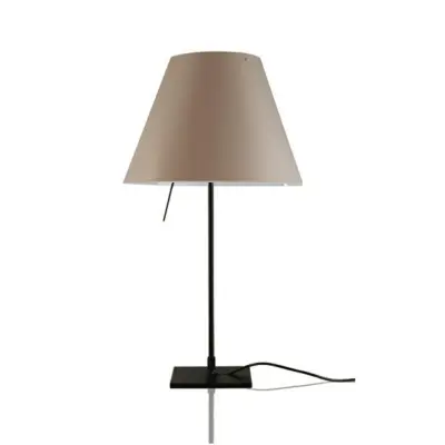 Luceplan - Costanzina Bordslampa Svart/Shaded Stone
