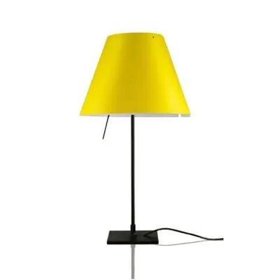Luceplan - Costanzina Bordslampa Svart/Smart Yellow