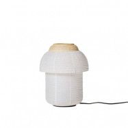 Made By Hand - Papier Double Bordslampa Ø30 Soft Yellow