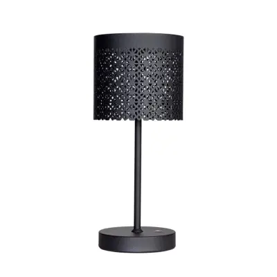 Maison bordlampa IP44 Sandsvart