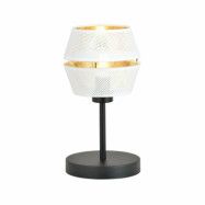 MALIA LN Bordslampa, Svart/Vit/Guld