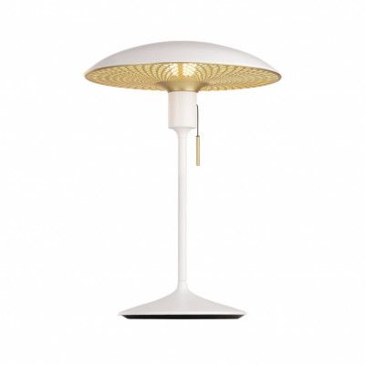 Manta Ray bordslampa, White&Brass