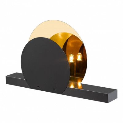 Marble Eclipse bordslampa, svart
