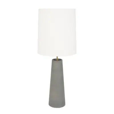 MARKET SET - Cosiness bordslampa 102 cm grå/vit keramik