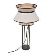 MARKET SET - Singapour DBL bordslampa, nude