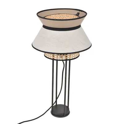 MARKET SET - Singapour DBL bordslampa, nude
