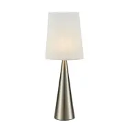 Markslöjd - Conus Bordslampa Nickel/Off-White