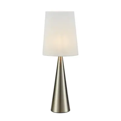 Markslöjd - Conus Bordslampa Nickel/Off-White