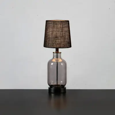 Markslöjd - Costero Bordslampa H43 Smoke/Black