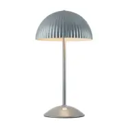 Zin bordslampa, grå, järn, höjd 35,5 cm, G9 - Markslöjd - Vardagsrum - Metall - Med flera ljuskällor